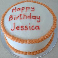 Rosette Border with Buttercream Icing
